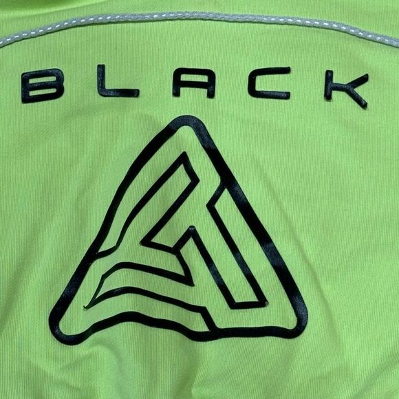 Black Pyramid Neon Cropped Hoodie Women’s Small - Picture 6 of 6